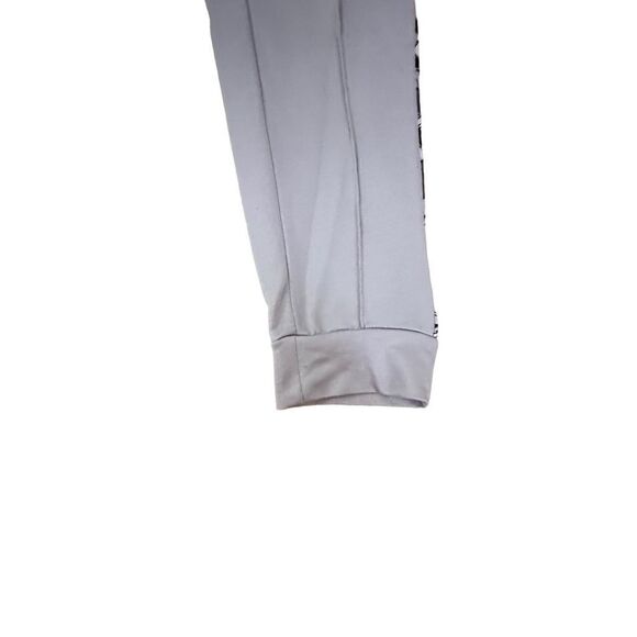 Kay Unger ~ lavender joggers ~ floral print insert on side panel ~ size Small - Picture 7 of 15